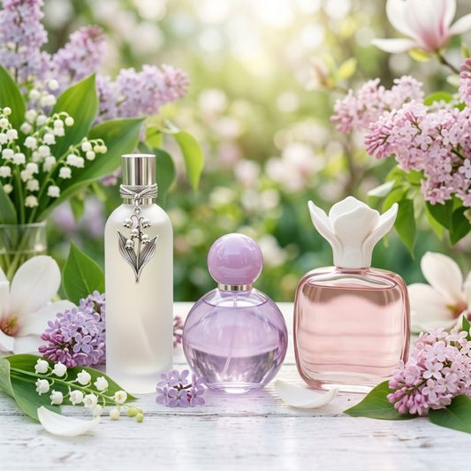 Conjunto Floral de Primavera – Conjunto de 3 Perfumes